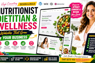 do nutritionist website dietitian website health coach and macro coach website