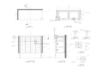 do 2d drawings and 3d visualization for cabinetry n joinery