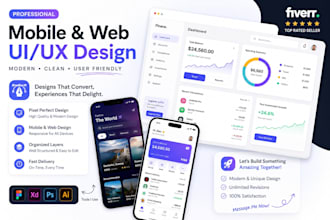 design a modern responsive web UI for your startup or business