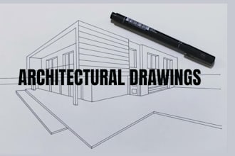 draw architectural floor plans and constructional drawings on autocad