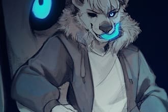 draw your furry characters sfw and nsfw
