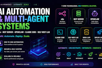 ai automation n8n mcp server openclaw multi agents claude code self host llm