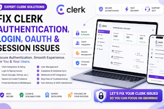 fix clerk authentication, login, oauth and session issues