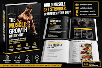 create a professional fitness and muscle building guide