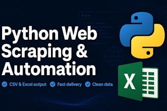 scrape any website and automate tasks with python and selenium