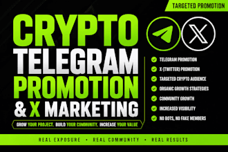 do crypto telegram promotion x promotion telegram marketing x marketing x growth