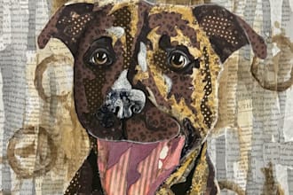make custom pet portraits