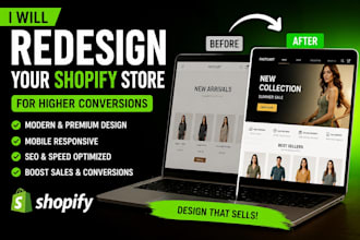 redesign your shopify store homepage for better conversions