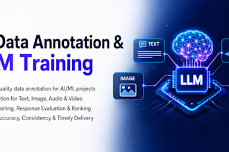 annotate and label ai training data for llm and machine learning models