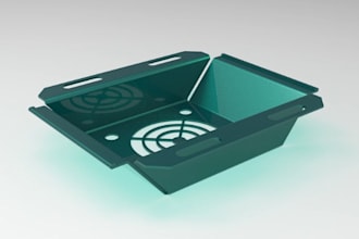 design professional sheet metal parts, enclosures, fabrication drawings,