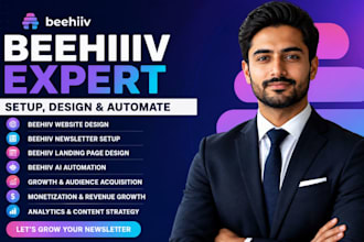 setup beehiiv newsletter growth beehiiv website setup beehiiv ai automation