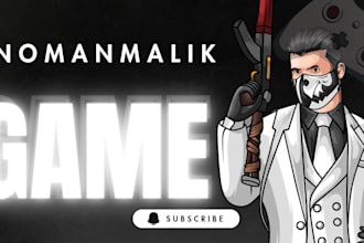 made a custom eyecatchy thumbnail for youtube