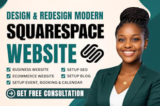 develop squarespace design, redesign squarespace website development squarespace