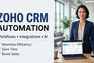 automate your zoho CRM workflows and integrations