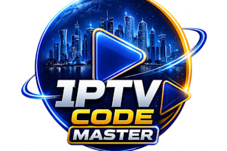 design professional iptv logo for you
