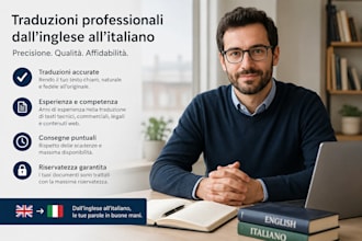 traduzione di testi in modo professionale