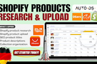 do shopify product research shopify product uploads shopify product listing