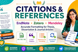 add and format citations and references in endnote, zotero, or mendeley