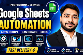 create google sites and automate sheets with app script