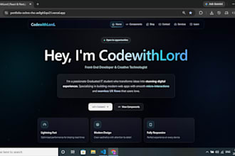 build a modern, responsive custom website with tailwind CSS
