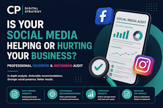 audit your instagram and facebook business profiles
