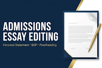 edit winning dental school personal statement, amcas, and medical sop