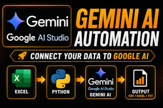 build custom ai automation scripts using gemini ai studio API
