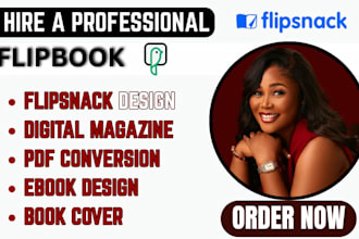 design flipbook, interactive PDF, ebook and digital magazine