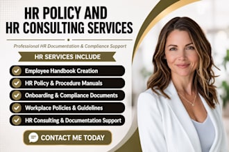custom policy manual and handbook procedures for employees