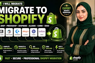 migrate jtl prestashop shopware allergro carrd odoo website to shopify store