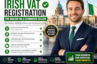register irish vat, tax and revenue accounts for amazon fba ecommerce bus