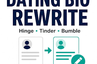 write your dating profile bio