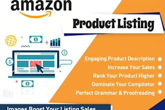 design amazon product images and infographic listing images