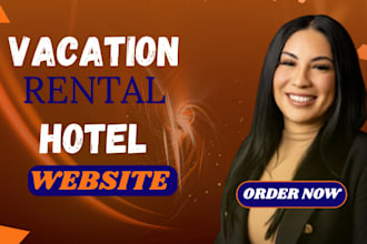 build airbnb, hotel vacation rental website property website airbnb website