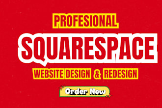 build squarespace website design