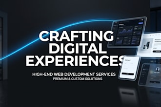 design a premium modern wordpress website