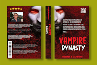 design professional horror book cover and kindle ebook cover