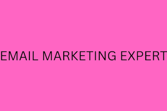 be your email marketing expert