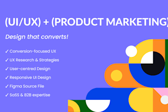 design a conversion focused website UI and UX
