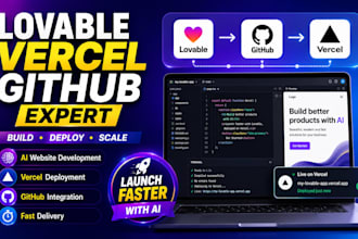 build and deploy lovable and manus apps with vercel and github
