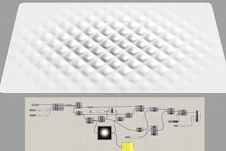 make parametric design with 3d modelling in grasshopper and rhinoceros