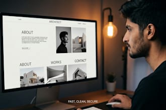 build a modern responsive portfolio website with react