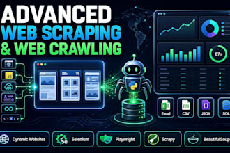 build python web crawlers for web scaping and data extraction