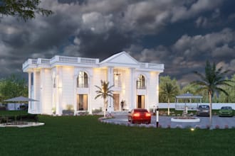 create a 3d architectural walkthrough animation video in lumion or 3ds max