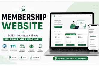 build your wordpress membership website with memberpress, paid memberships pro