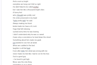 create custom handwritten poems