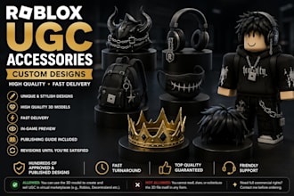 create custom roblox ugc accessories