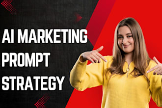 build ai marketing strategy, marketing plan and brand strategy prompts