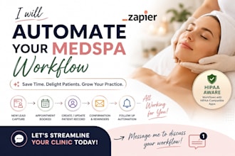 automate your medspa workflow with zapier