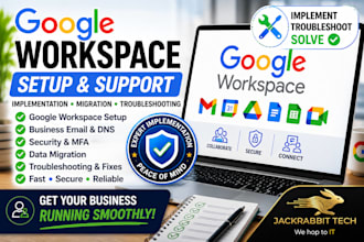 implement or manage your google workspace account